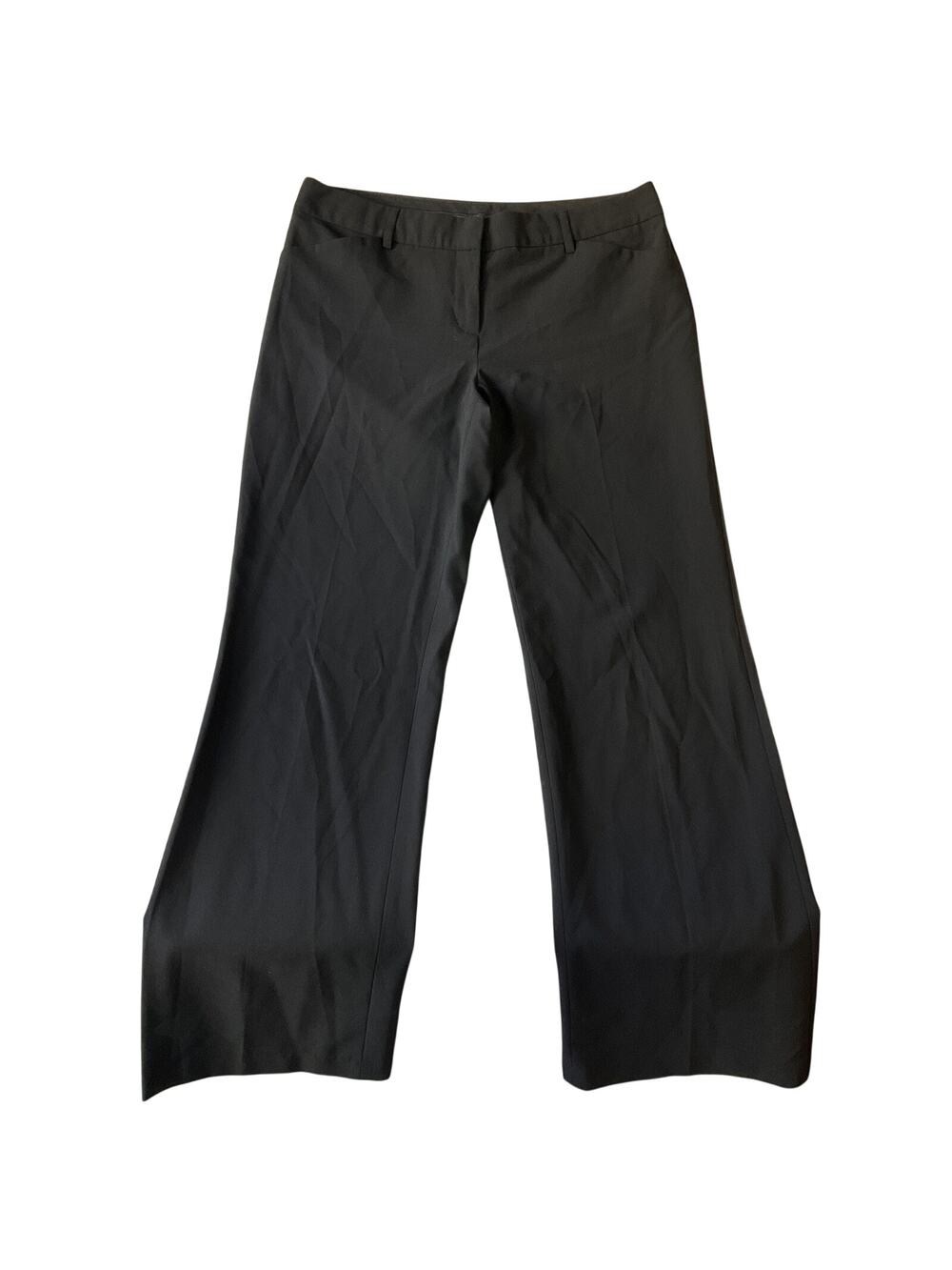 Express Design Studio Women Dress Pants 8R Black Editor Classic 32" Inseam 32”wa
